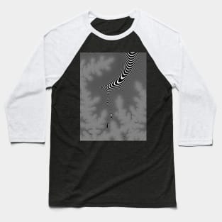 Black and White Sunshine Baseball T-Shirt